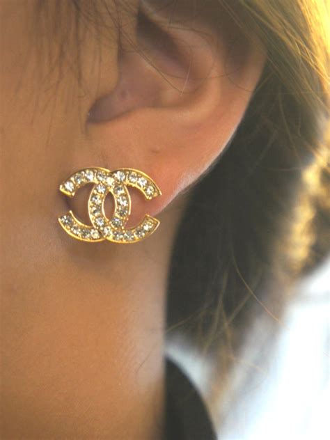 how to wear chanel earrings|chanel inspired clip on earrings.